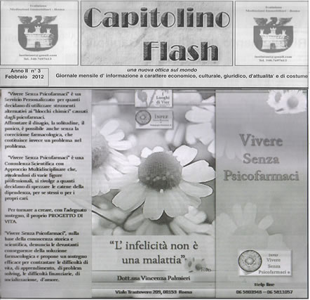 Capitolino Vivere Senza Psicofarmaci